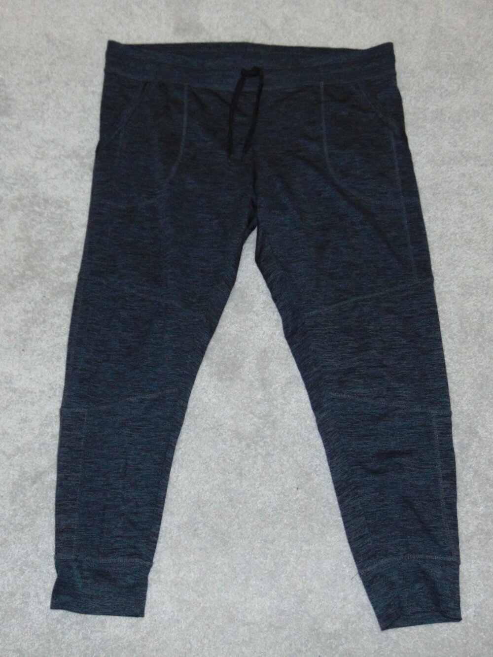 Danskin Now Womens Gray Charcoal Jogger Pull on Pants Size XXL Polyester